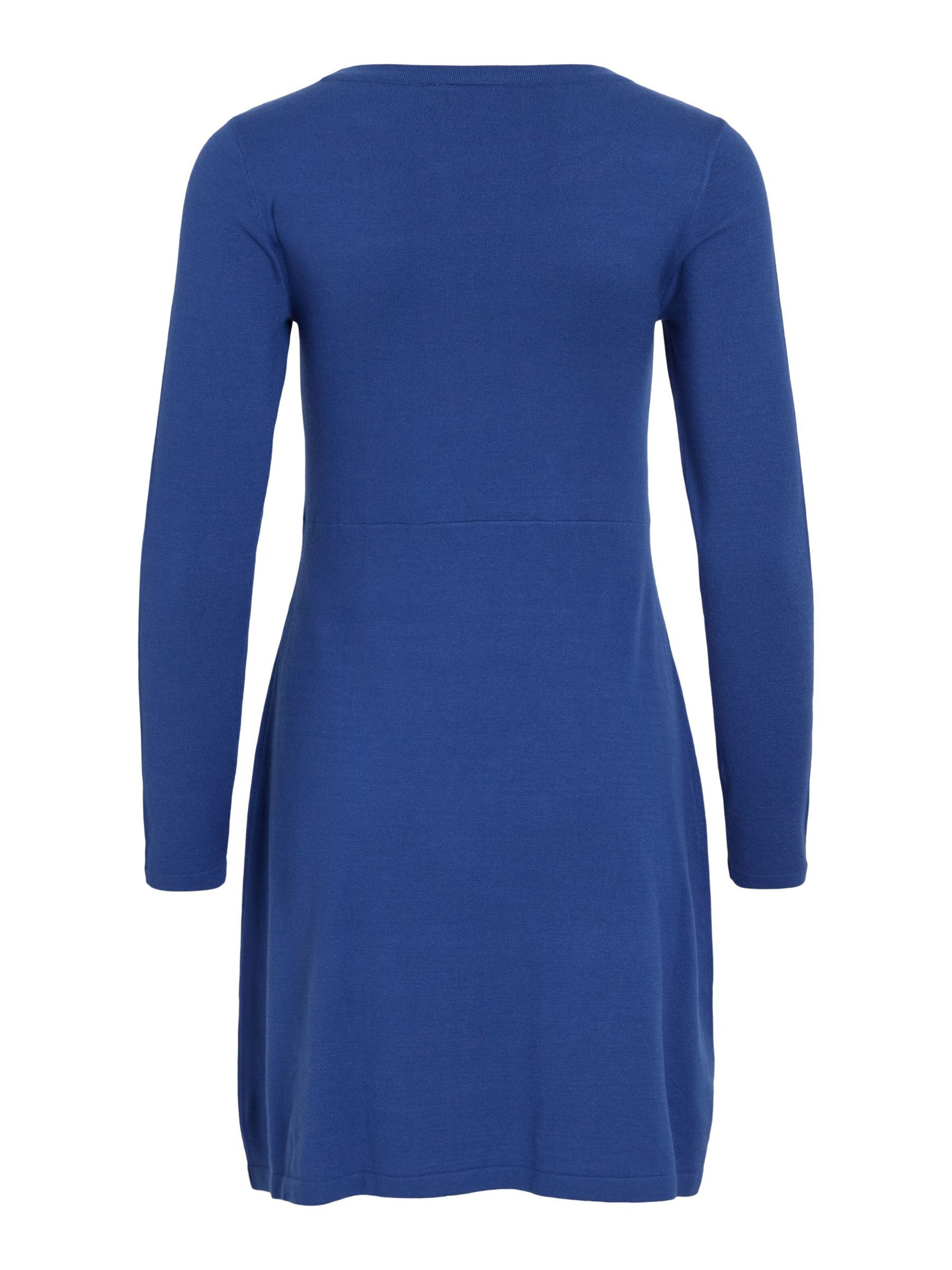 VILA Knitted dress 'HELLIE' in Blue