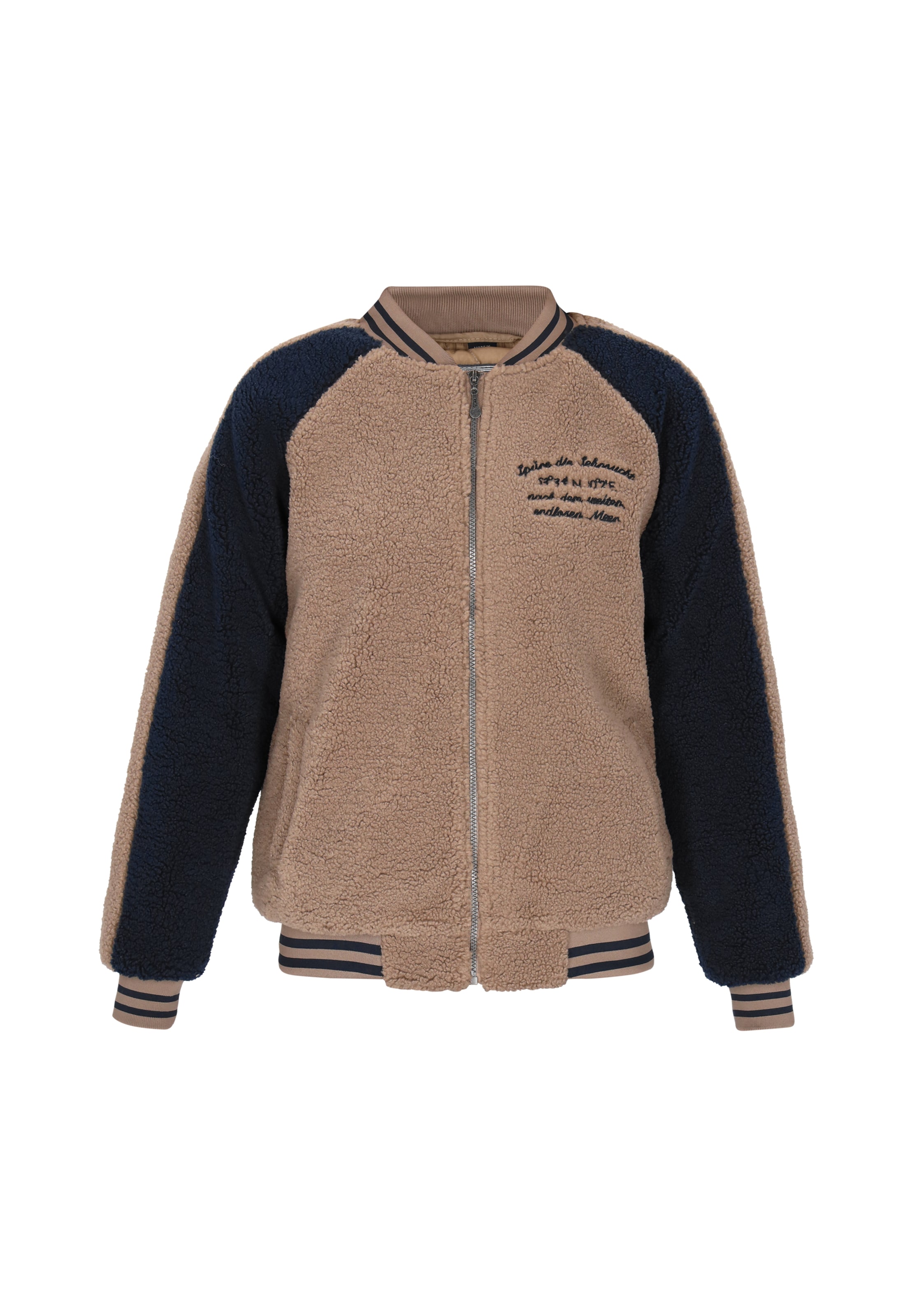 DreiMaster Vintage Between-season jacket in Brown: front