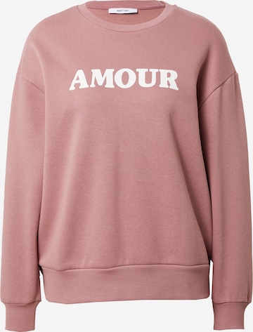 ABOUT YOU Sweatshirt 'Francesca' in Pink: front