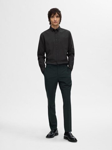 SELECTED Slim fit Overhemd in Zwart