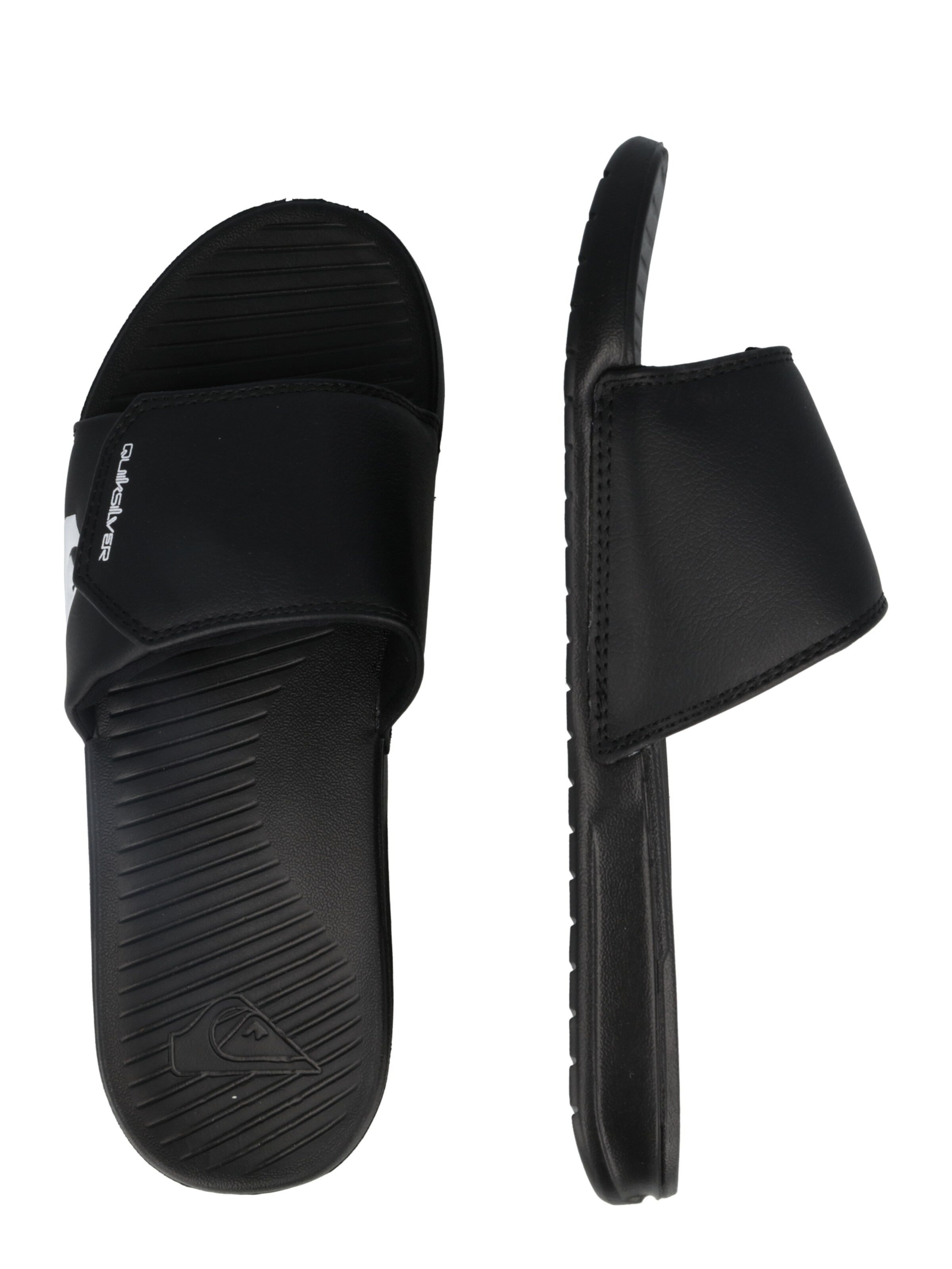 QUIKSILVER Muiltjes 'Bright Coast' in Zwart