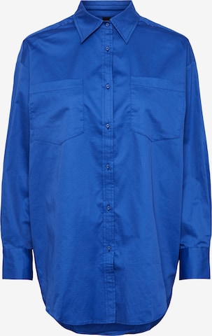 Y.A.S Blouse in Blue: front