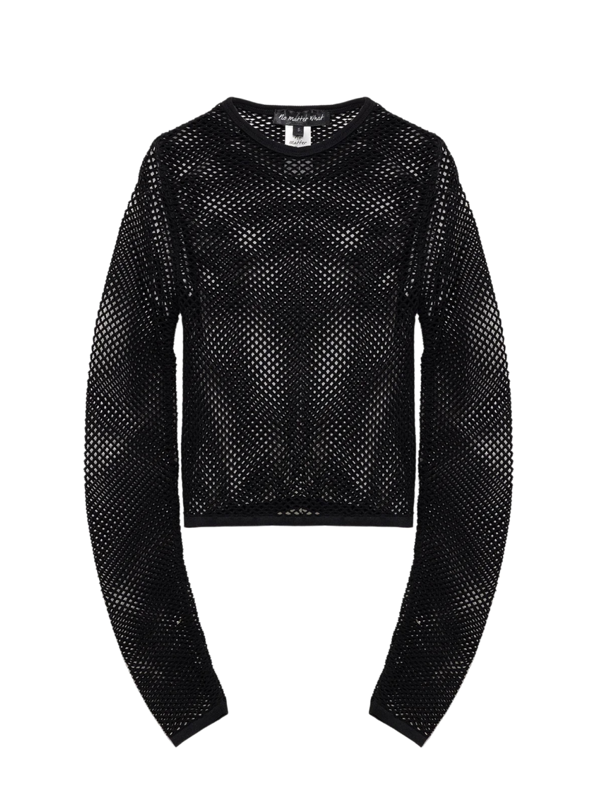 No Matter What Trui in Zwart: voorkant