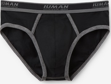 IUMAN Intimissimi Uomo Panty in Black: front