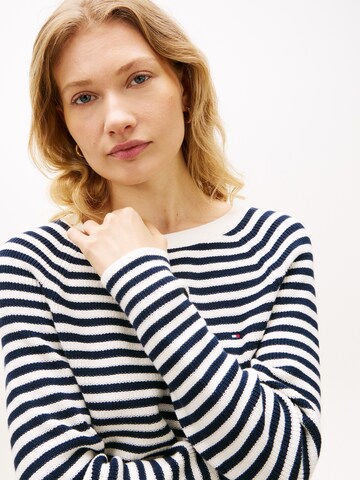 TOMMY HILFIGER Pullover in Weiß