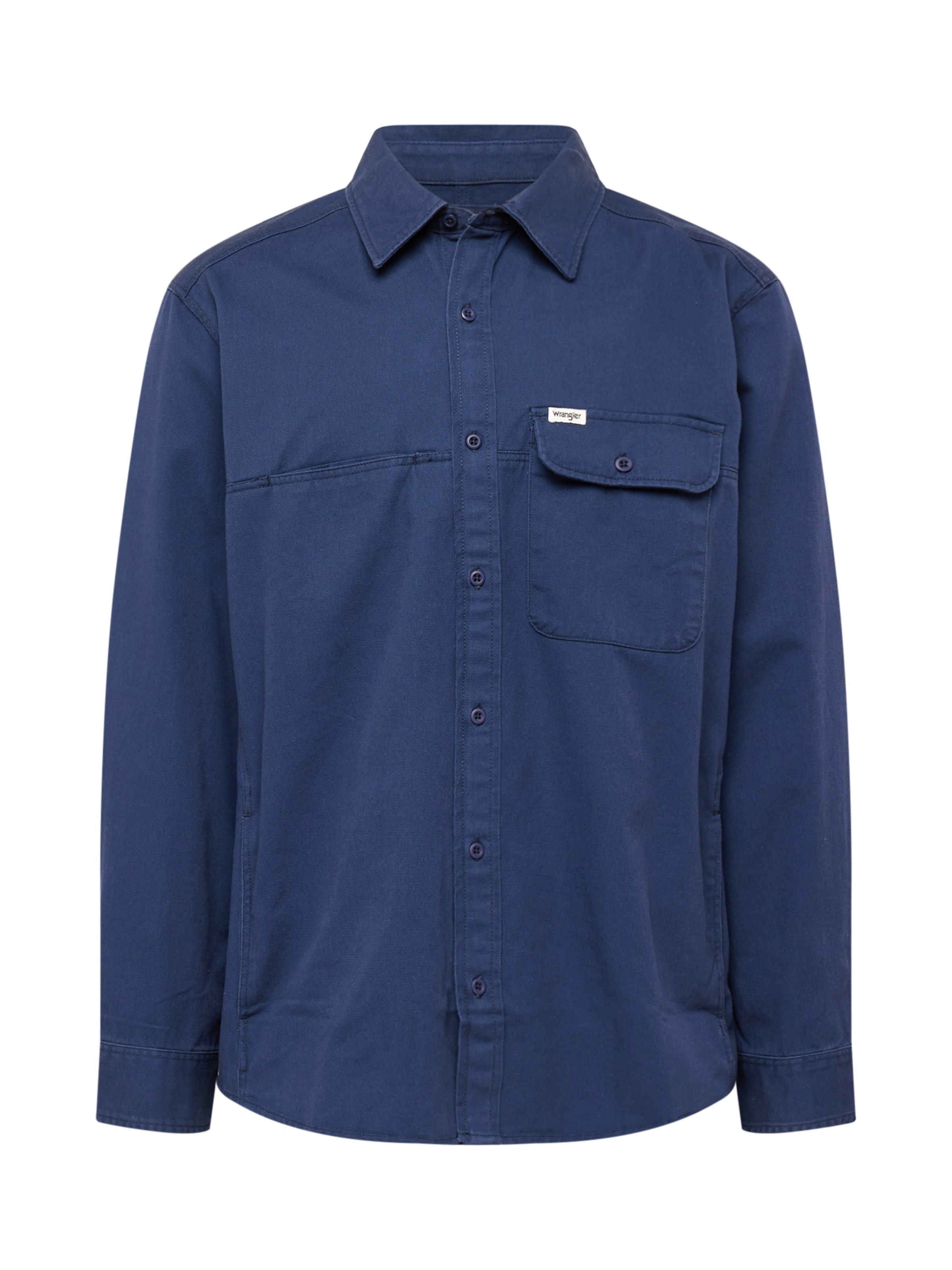 WRANGLER Tussenjas in Blauw: voorkant