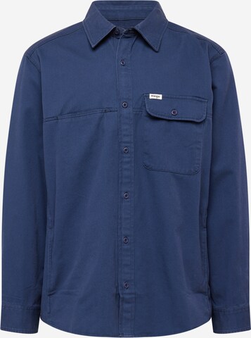 WRANGLER Tussenjas in Blauw: voorkant