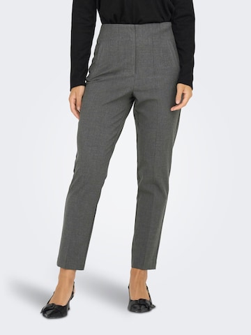 JDY Regular Pants in Grey: front