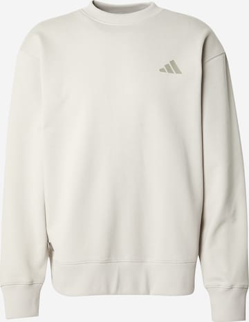 Sweat de sport 'Mercedes Amg Petronas F1 Team' ADIDAS PERFORMANCE en beige : devant
