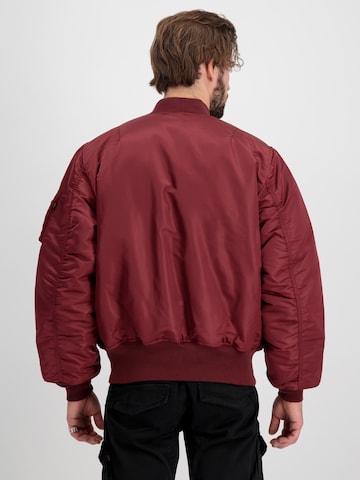 ALPHA INDUSTRIESPrijelazna jakna 'MA-1' - crvena boja