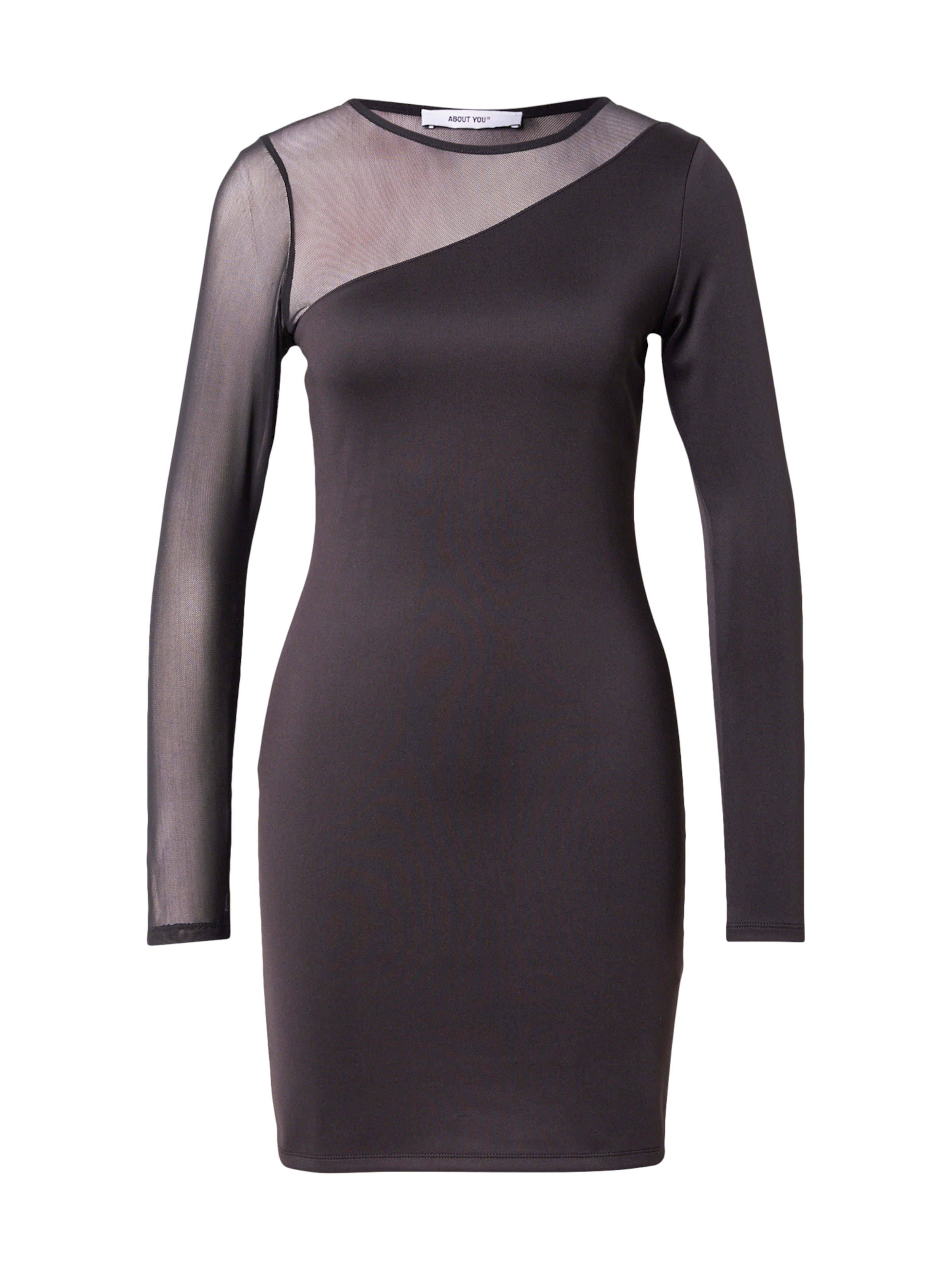 ABOUT YOU Šaty 'Gemma' – černá: přední strana