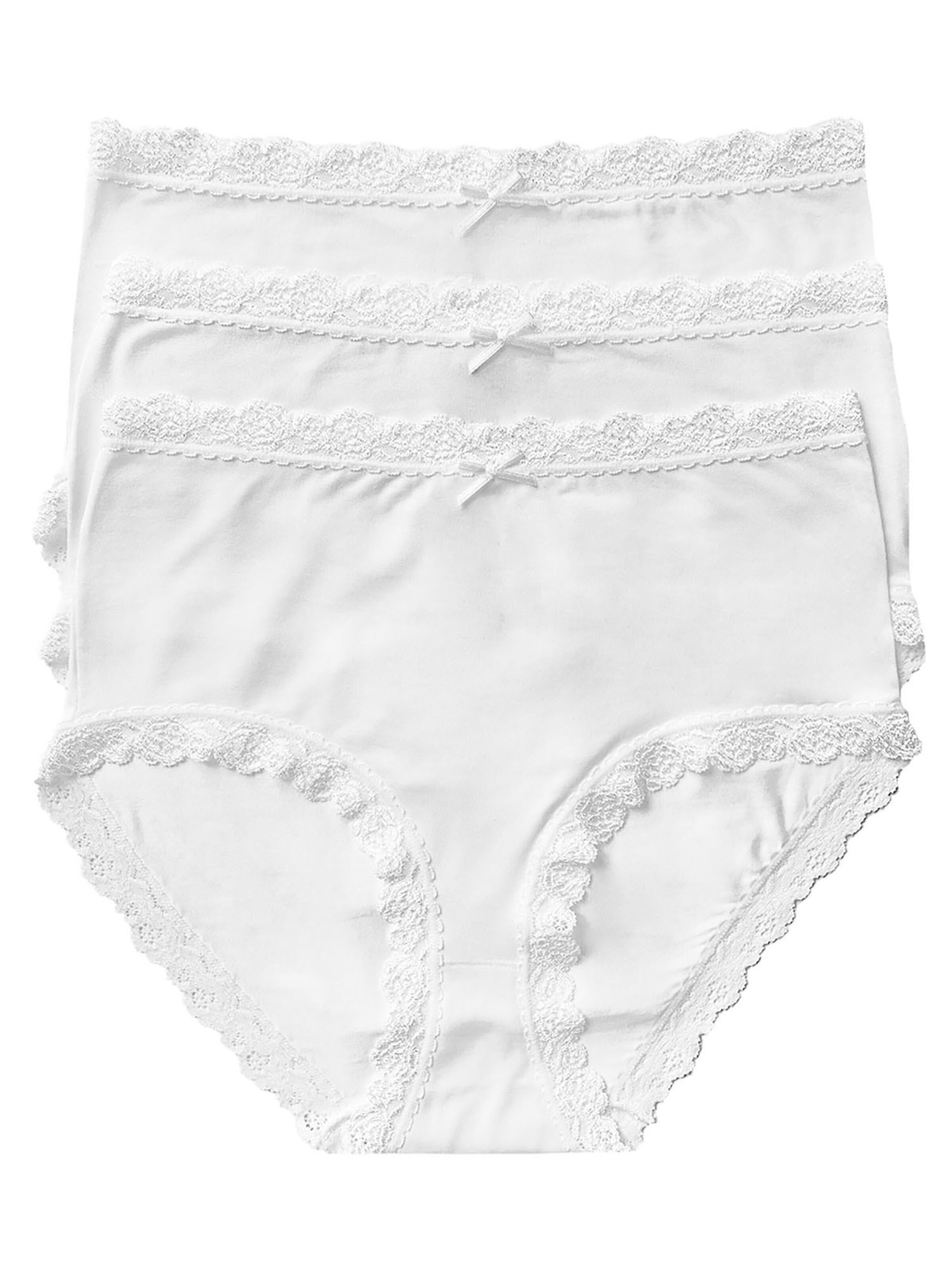 Nina von C. Slip 'Multiple Packs' in Weiß: Vorderseite