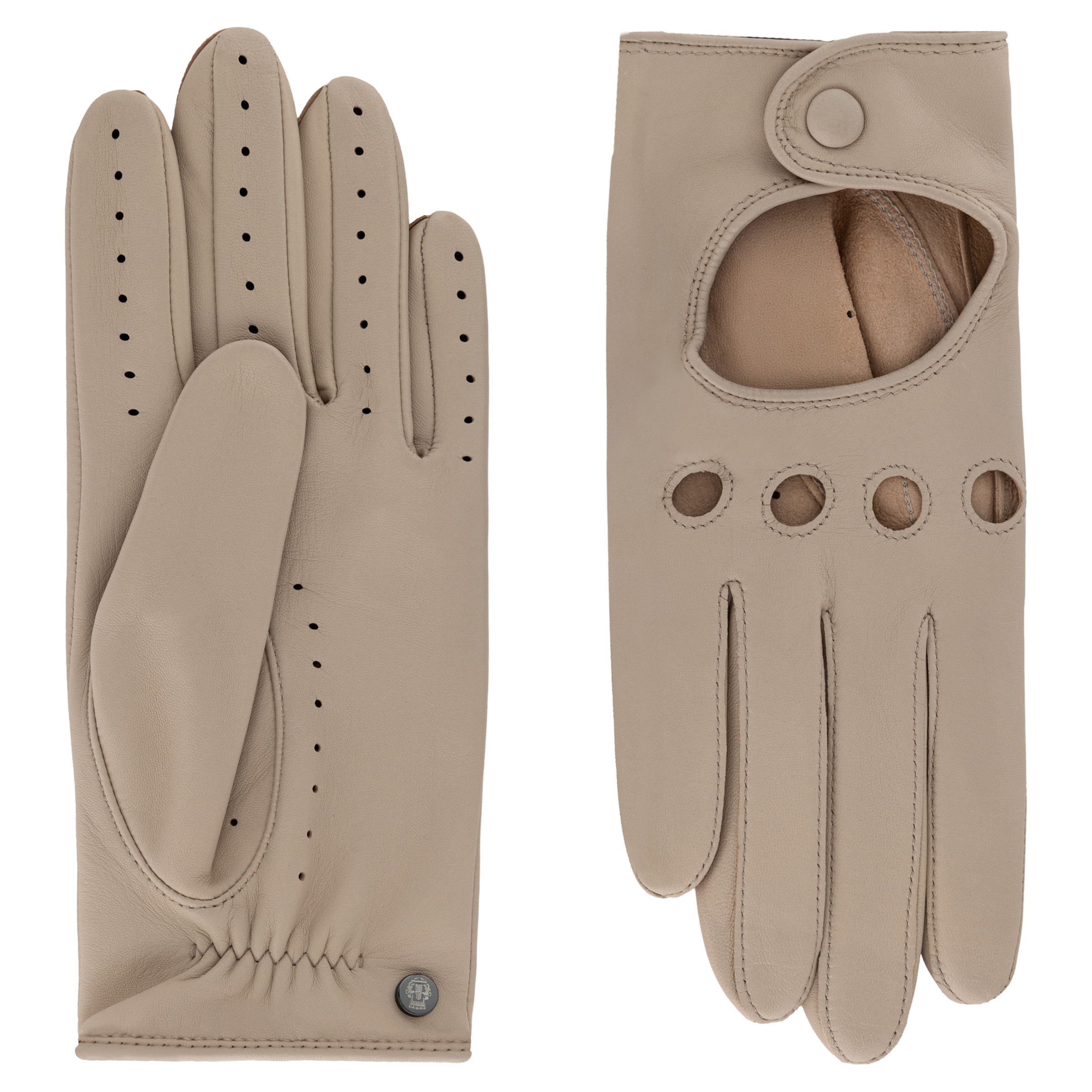 Roeckl Lederhandschuhe 'ROM AUTOFAHRER' in Pink: Vorderseite