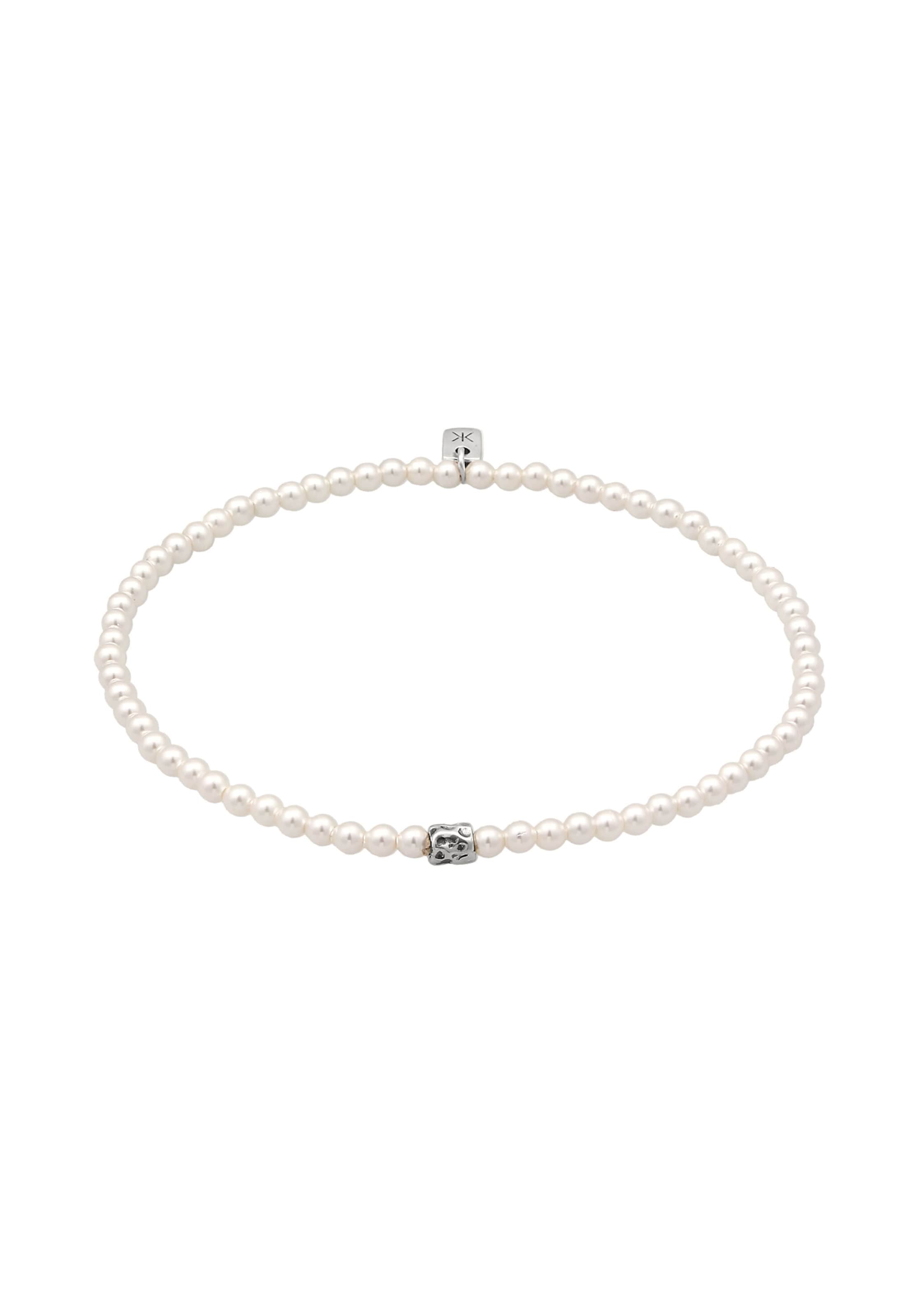 KUZZOI Armband in Wit: voorkant