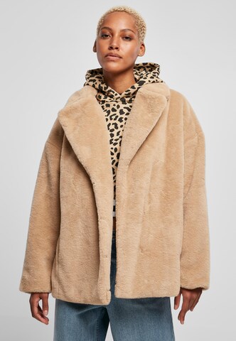 Urban Classics - Chaqueta de invierno en beige: frente