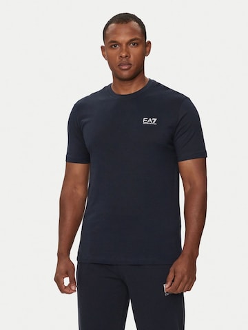EA7 Emporio Armani Μπλουζάκι σε μπλε: μπροστά