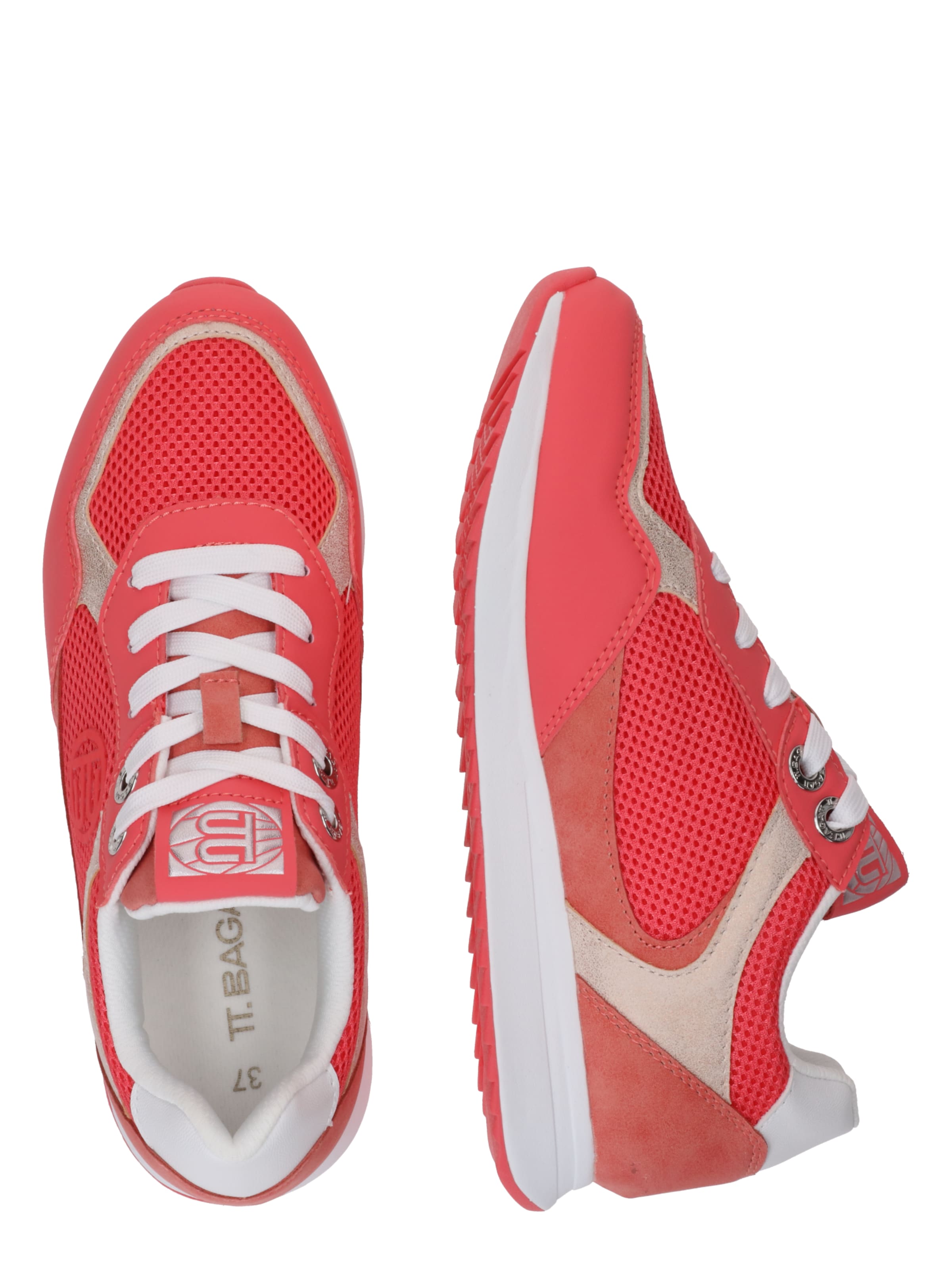 Baskets basses &#x27;Ara02&#x27; TT. BAGATT en rouge