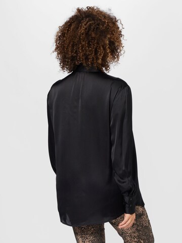 Gina Tricot Curve - Blusa 'Chris' en negro