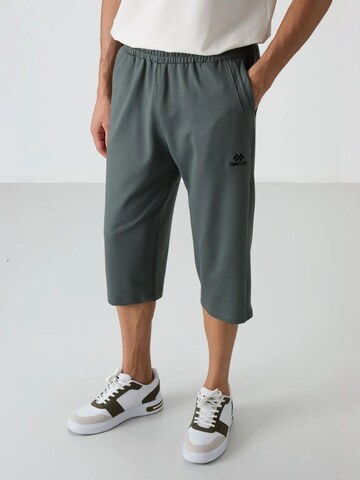 Pantalon Tommy Life en gris : devant