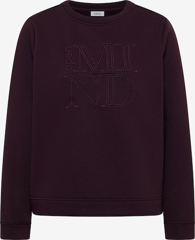 Megztinis be užsegimo iš CECIL, spalva – vyšninė spalva, Prekių apžvalga