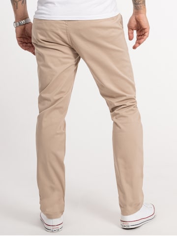 Indumentum Regular Chino Pants in Beige