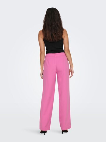 Regular Pantalon ONLY en rose