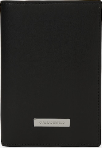 Karl Lagerfeld Футляр 'Ikon' в Черный: спереди