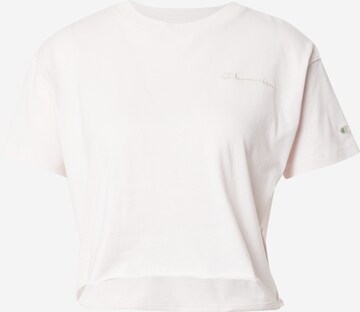 Champion Authentic Athletic Apparel T-shirt i rosa: framsida