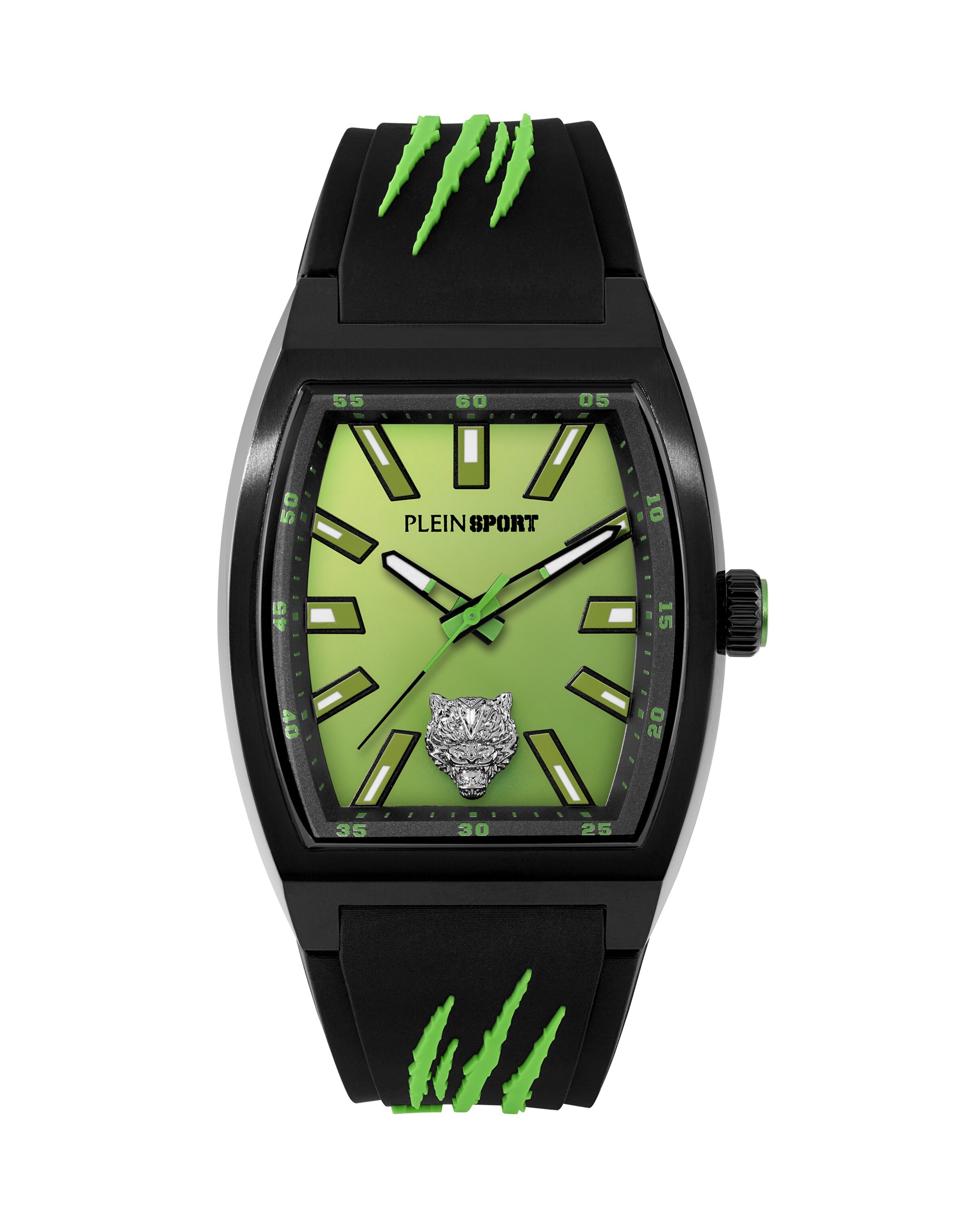 Plein Sport Analoog horloge 'Gaze' in Zwart: voorkant