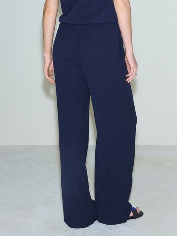 Next Wide leg Trousers in Blue