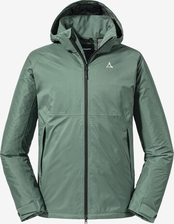 Schöffel Outdoorjacke 'Easy XT' in Grün: predná strana