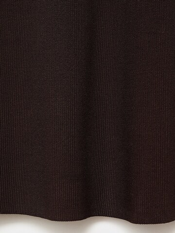 MANGO Knit dress 'SESETE' in Brown