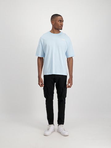 ALPHA INDUSTRIES Shirt in Blauw