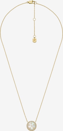 Grandinėlė iš FOSSIL, spalva – Auksas / skaidri spalva / balta, Prekių apžvalga