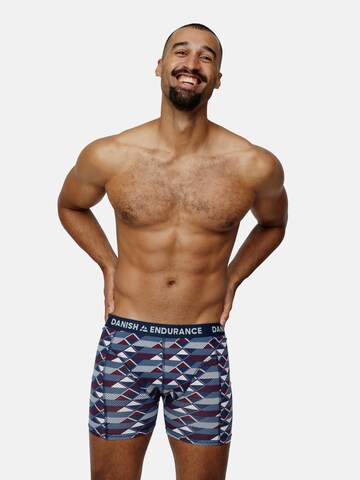 DANISH ENDURANCE Boxershorts in Blauw: voorkant