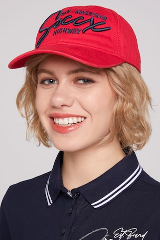 Soccx Athletic Cap in Red