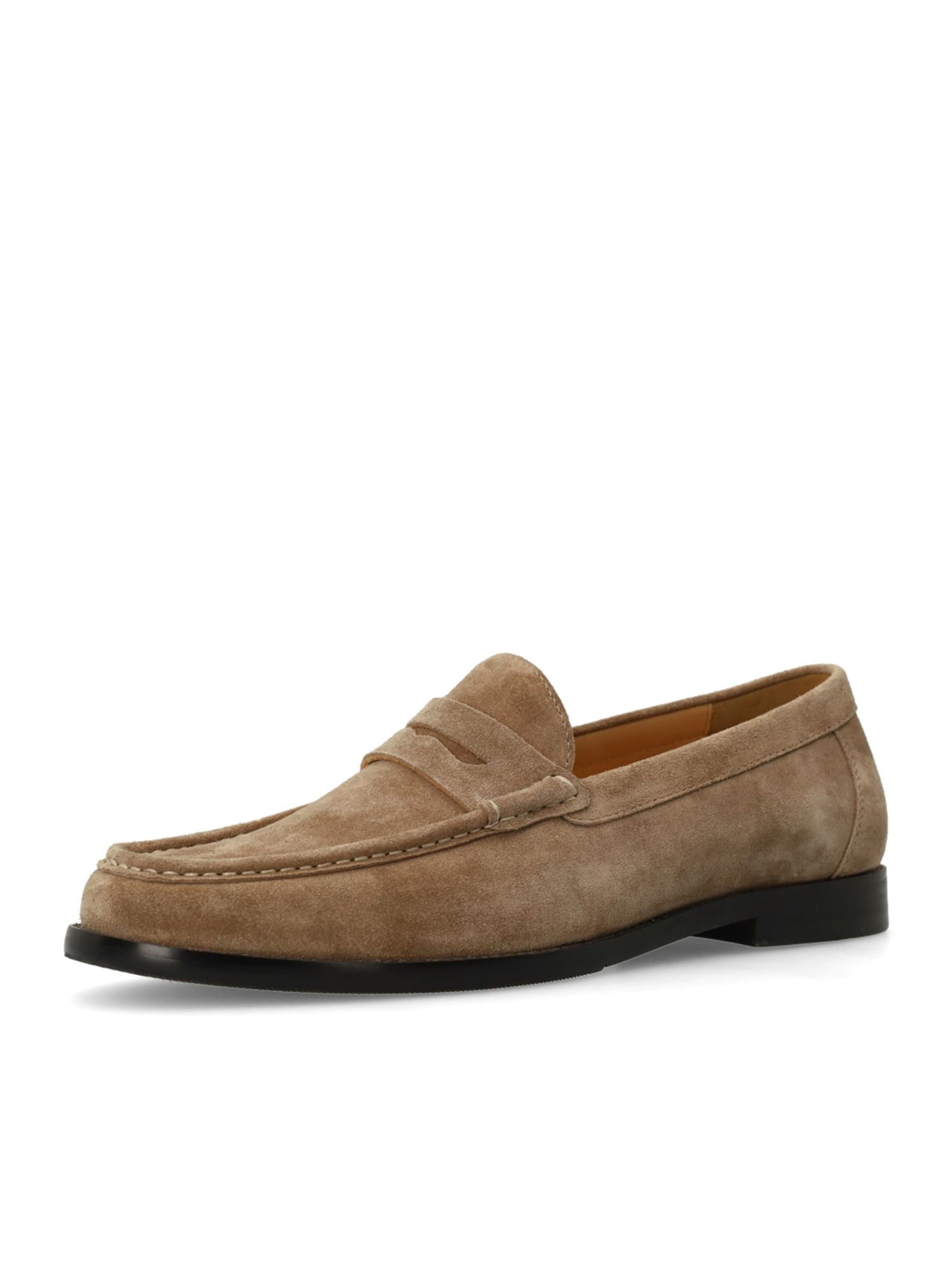 Chaussure basse MANFIELD en marron : devant