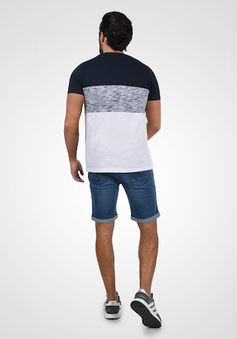 BLEND Slimfit Jeans-Shorts 'Bendigo' in Blau