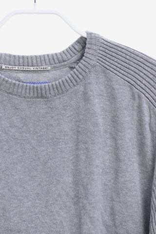 TOM TAILOR Pullover L in Grau