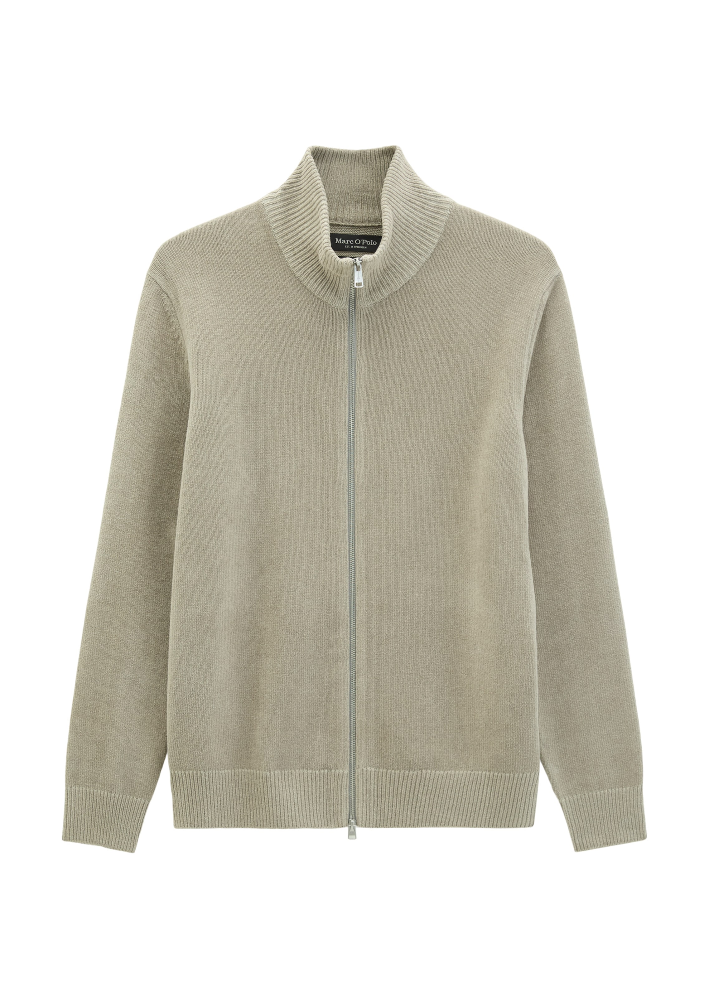 Marc O'Polo Knit Cardigan in Grey: front