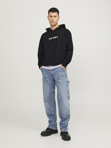 JACK & JONES Sweatshirt in Zwart