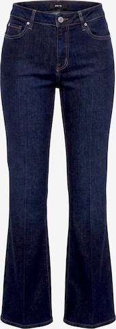 Flared Jeans di zero in blu: frontale