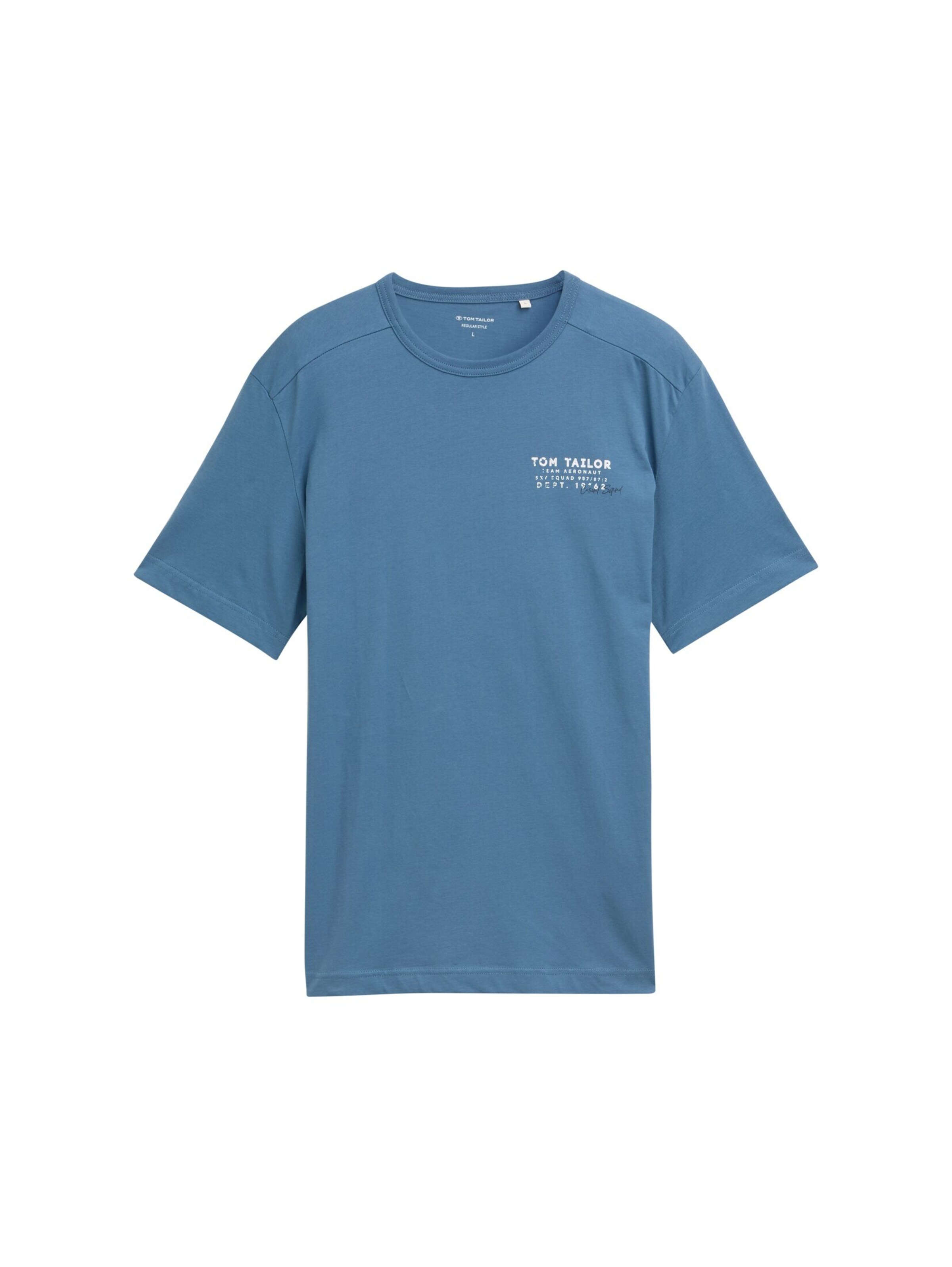 TOM TAILOR Shirt in Blue: front