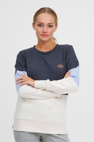 Oxmo Sweatshirt 'Trine' in Blauw: voorkant