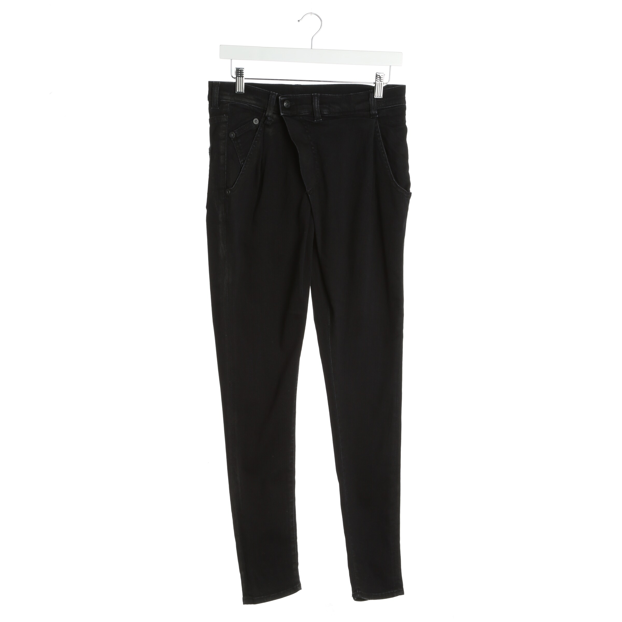 R13 Jeans 26 in Schwarz: Vorderseite