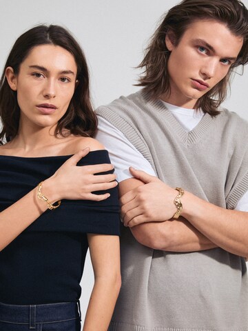 Pilgrim Armband 'Feel' in Gold