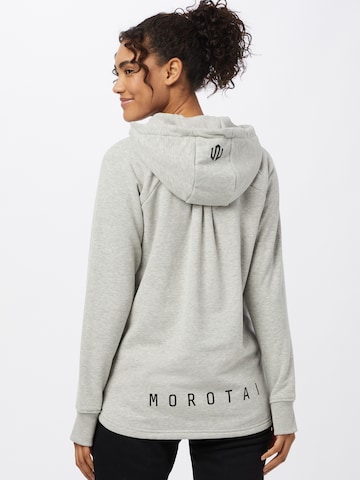 MOROTAI - Sweatshirt de desporto 'Naka' em cinzento