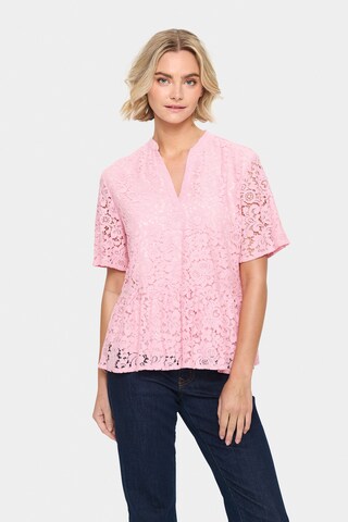 SAINT TROPEZ Blouse 'Zanna' in Pink: front