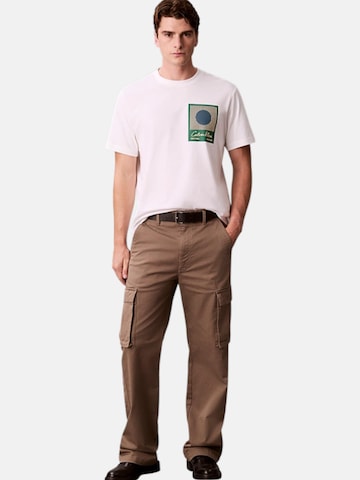 T-Shirt Calvin Klein en blanc