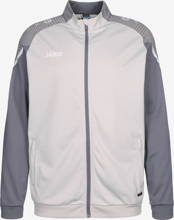 JAKO Training Jacket in Grey: front